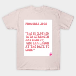 proverbs bible verse T-Shirt